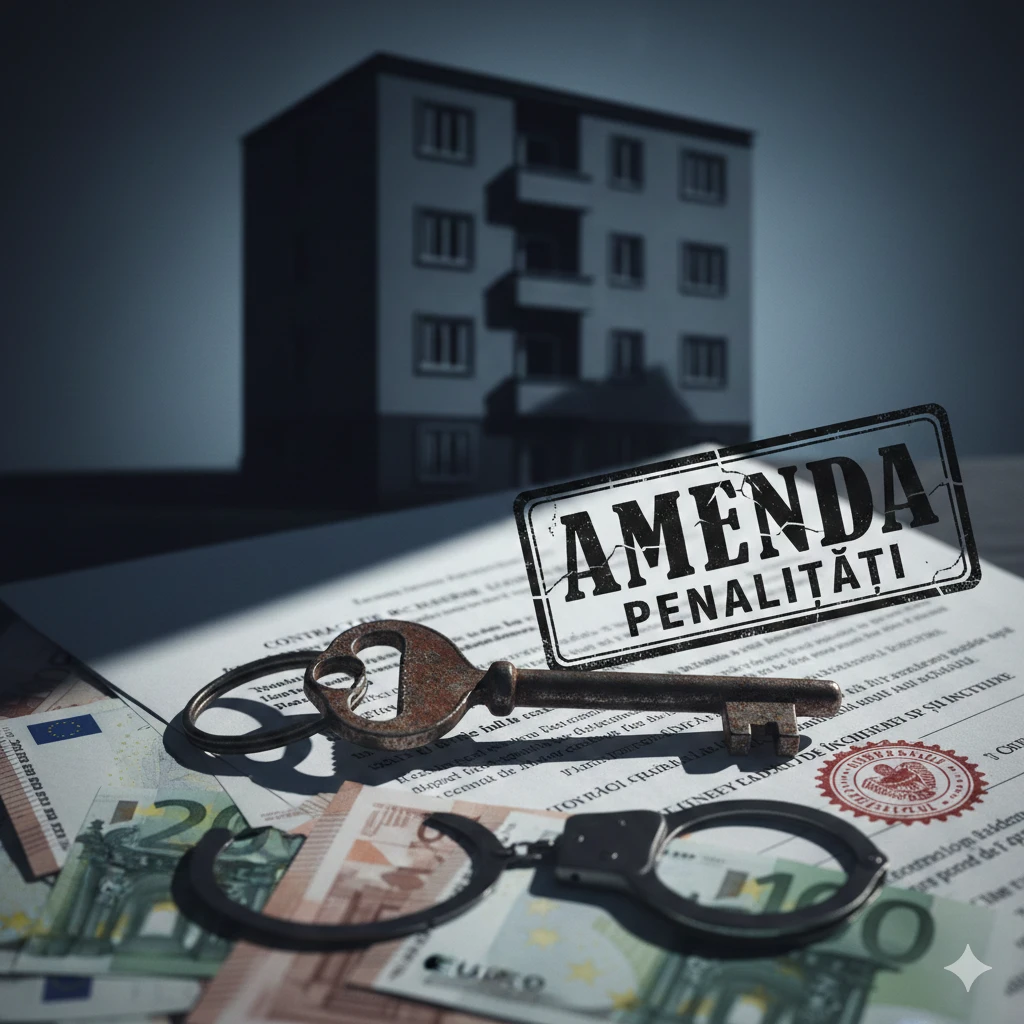 Chirii la Negru 2026: Amenzi și Riscuri Legale