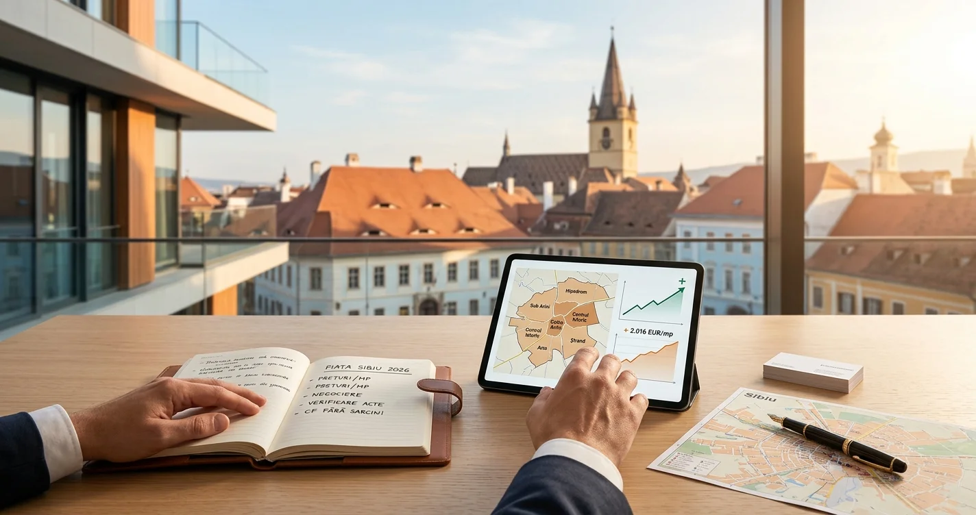 Am nevoie de agent imobiliar ca să cumpăr în Sibiu - 2026