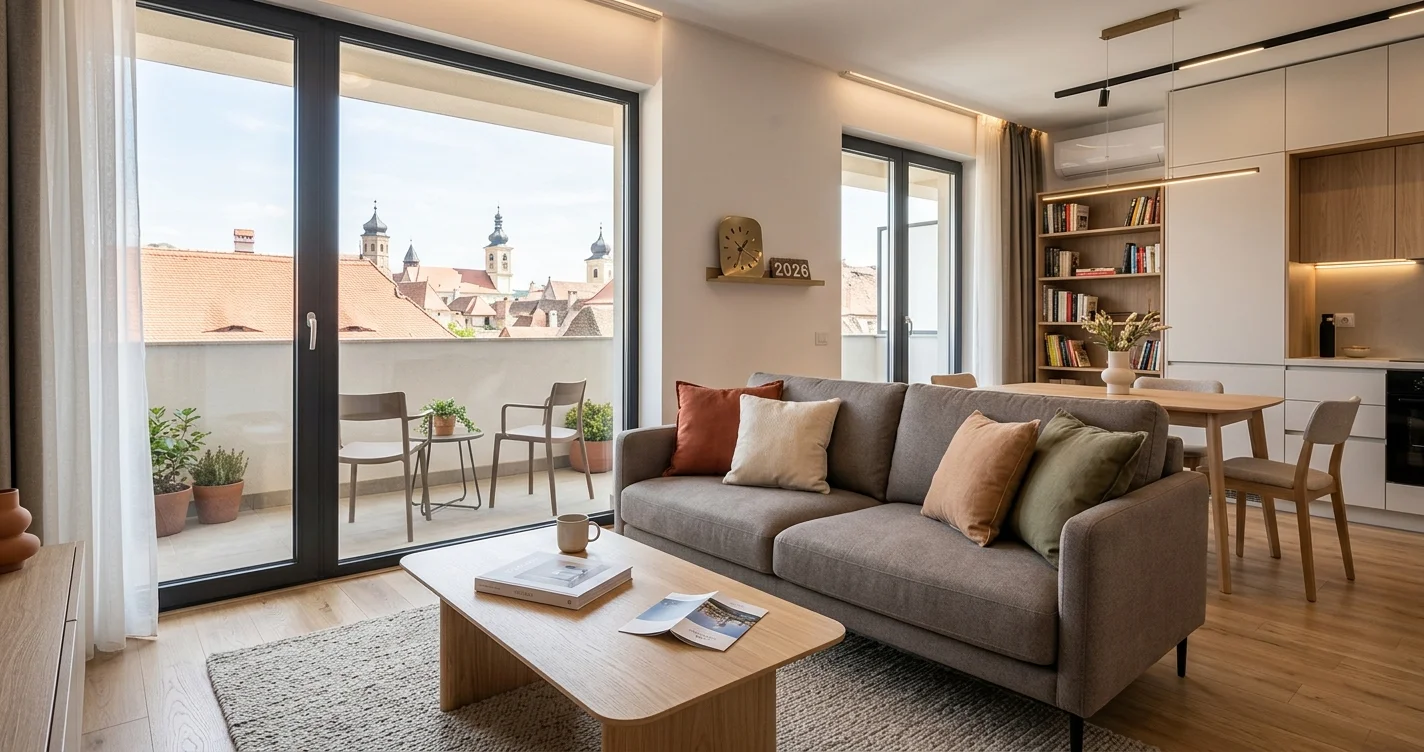 Chirii apartamente 2 camere Sibiu 2026: ghid pe cartiere