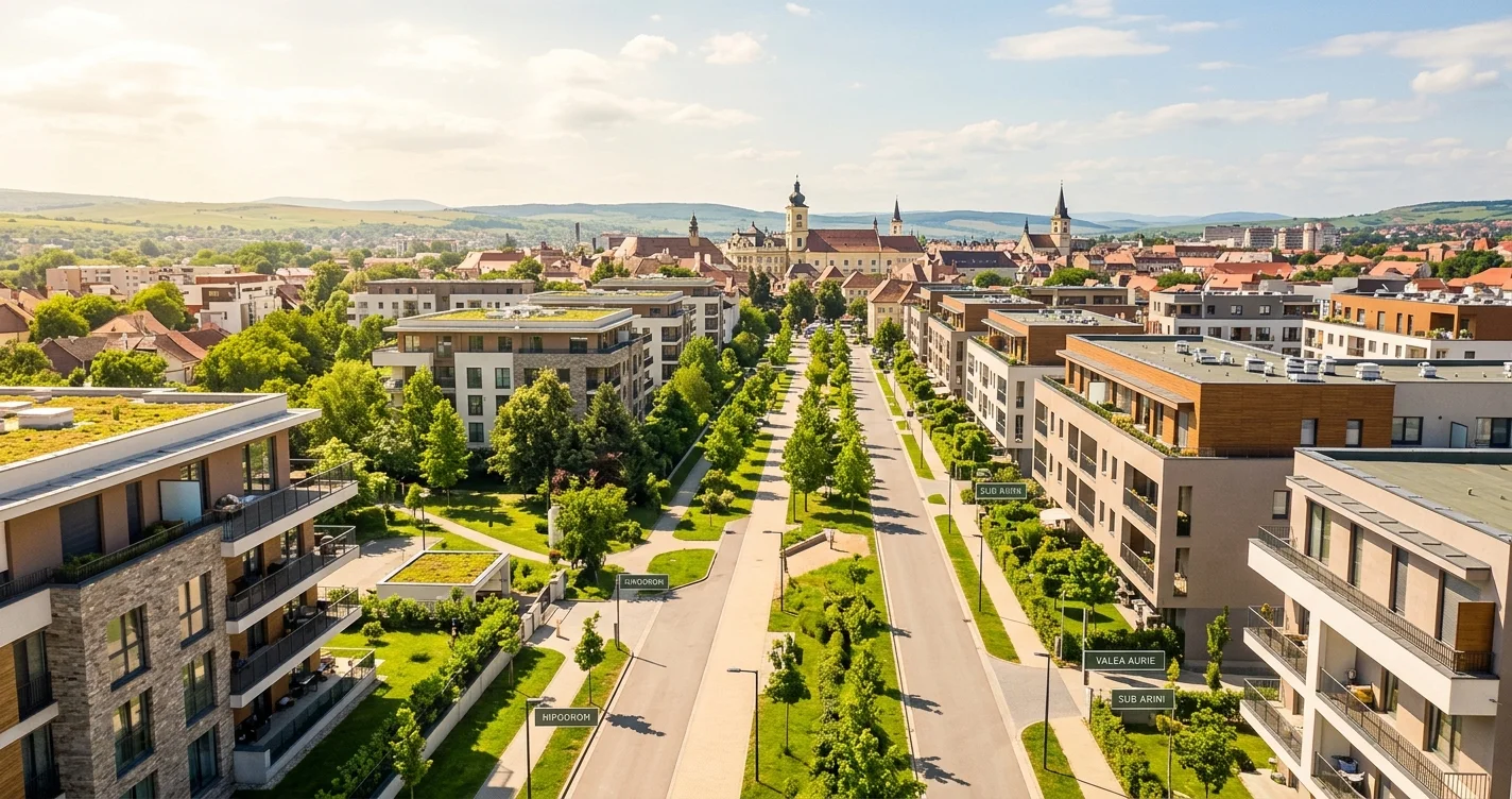Cartiere cu cea mai mare apreciere în Sibiu 2026