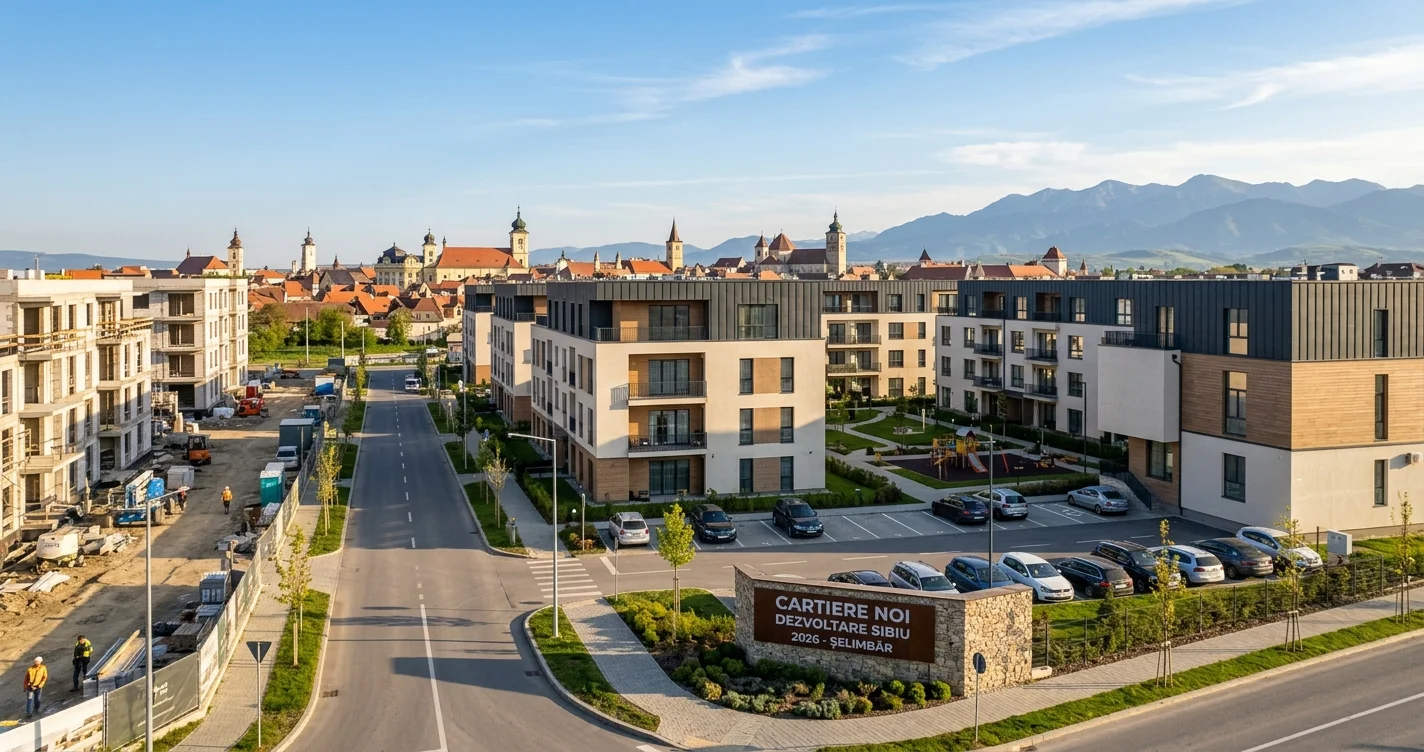 Cartiere noi în dezvoltare Sibiu 2026 - Șelimbăr