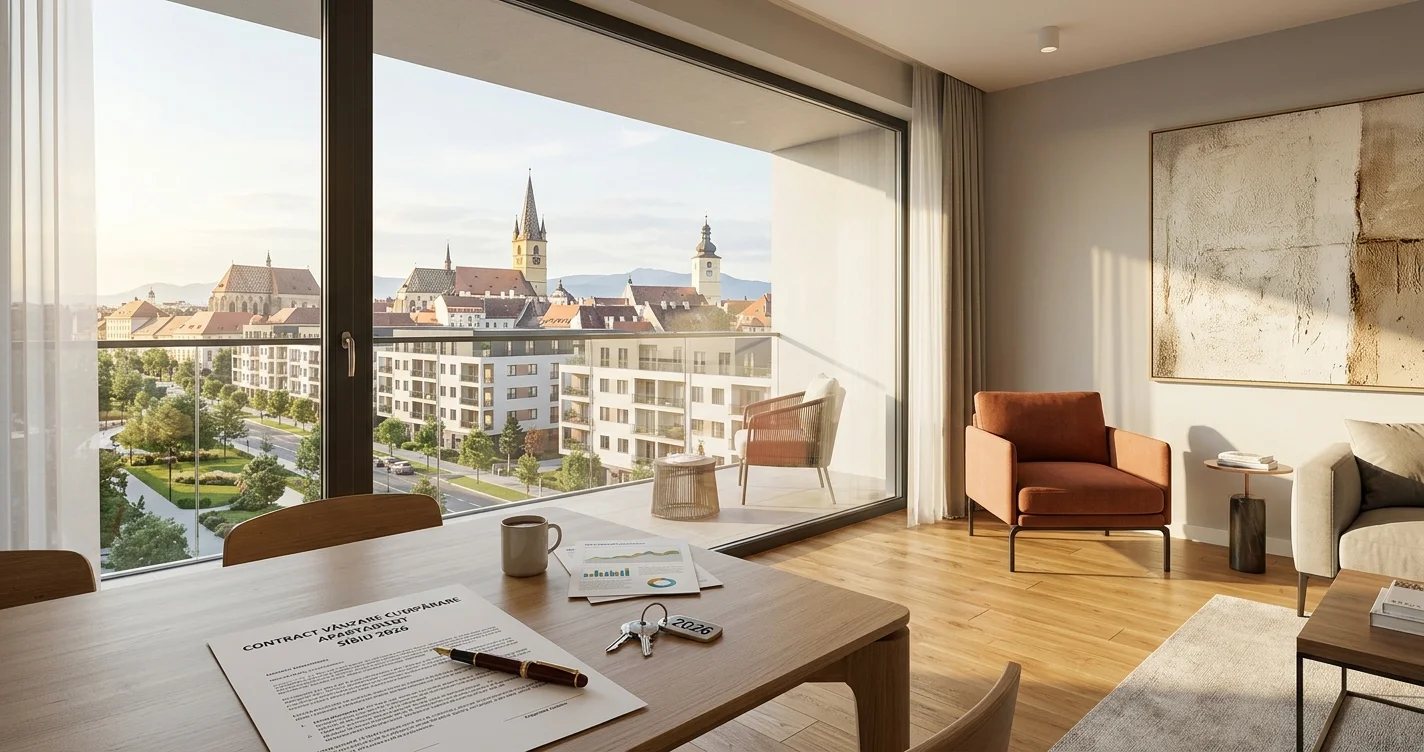 Contract vânzare cumpărare apartament Sibiu 2026