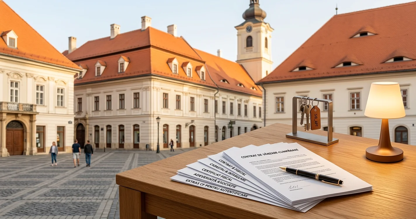 Documente necesare vânzare apartament 2026 Sibiu