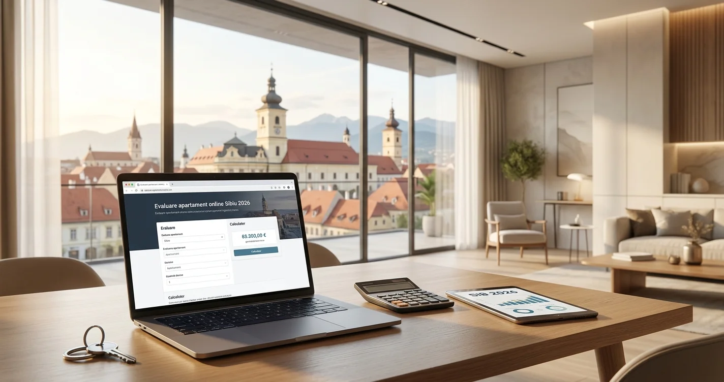 Evaluare apartament online Sibiu 2026 - calculator