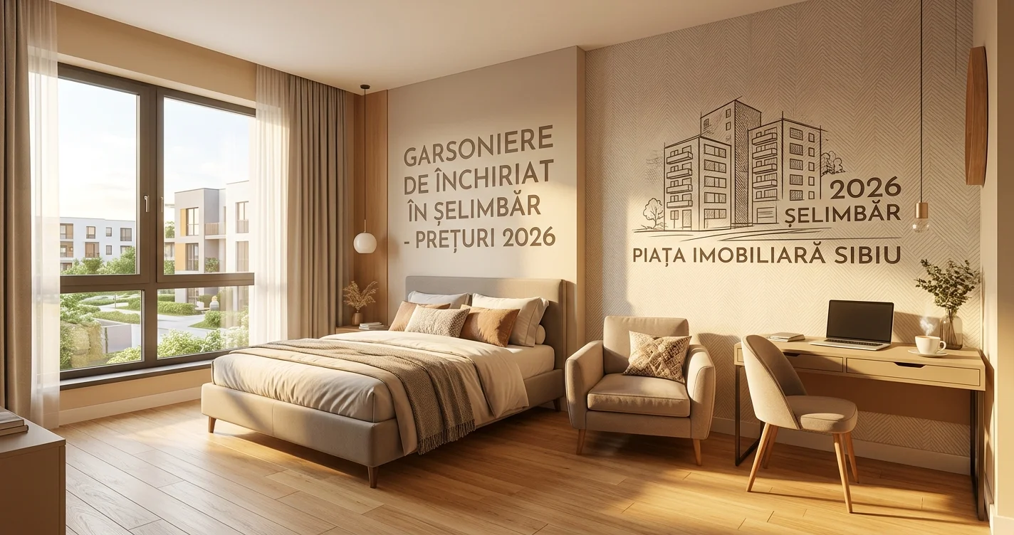 Garsoniere de închiriat în Șelimbăr - prețuri 2026