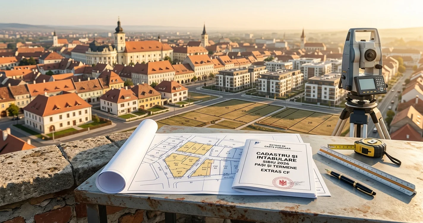 Intabulare și cadastru în Sibiu 2026 - pași și termene