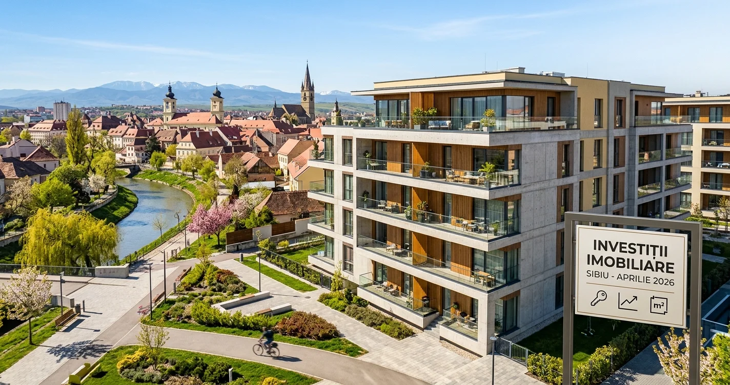 Piața Sibiu aprilie 2026 - analiză pentru investiții