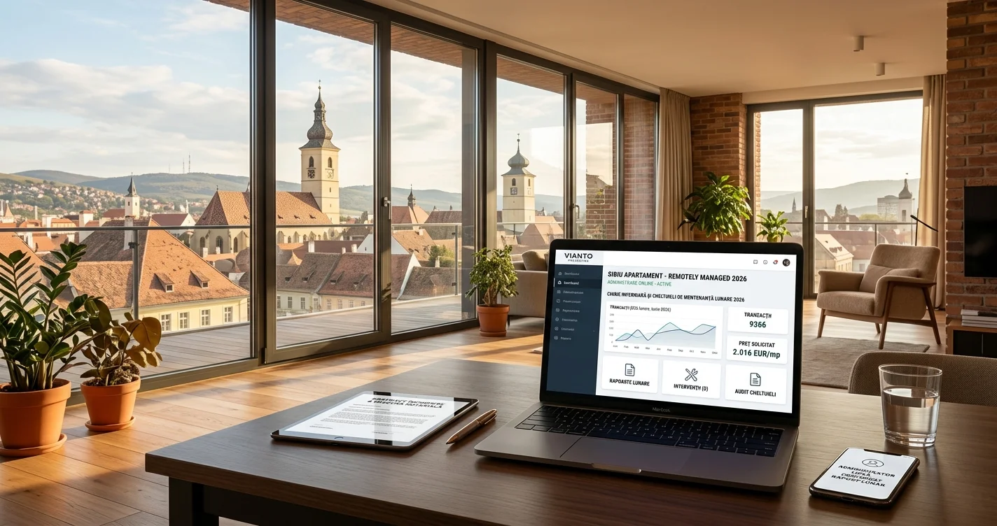 Proprietate în Sibiu 100% online și remote - 2026