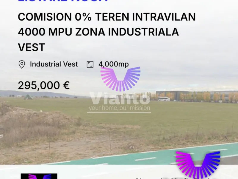 0 % Provision Bauland 4000 m² Industriezone West