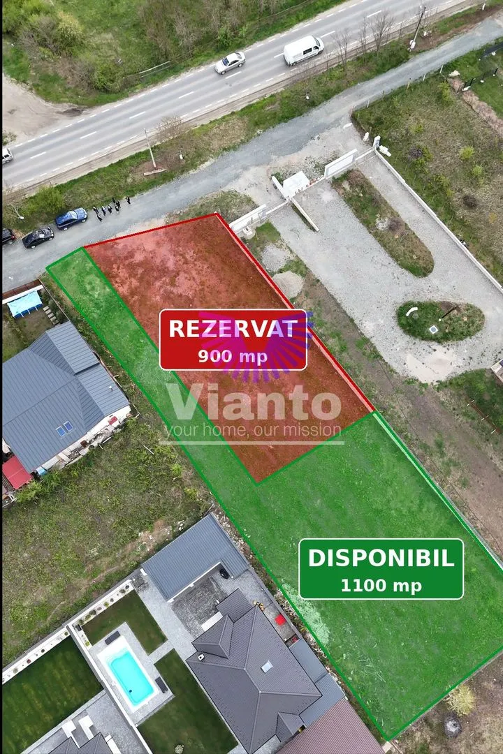 Comision 0% teren intravilan premium 1100 mp la drum județean | Daia Nouă