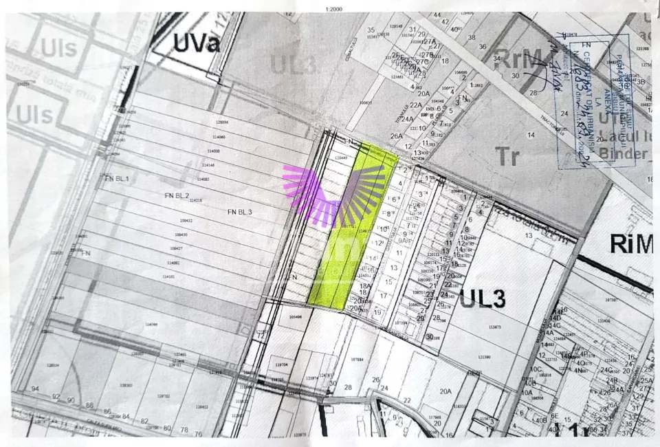 Teren intravilan 11.661 mp | Oportunitate de dezvoltare | PUZ in lucru | Sibiu