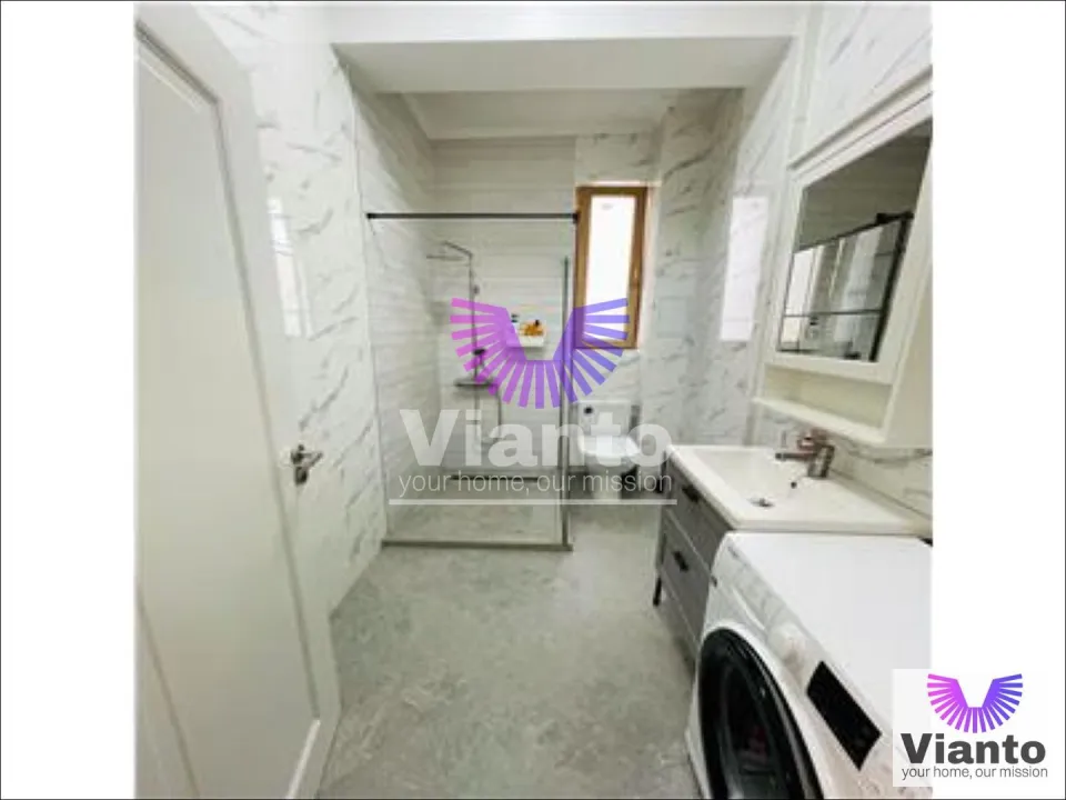 2-Zimmer-Wohnung 58 m² möbliert und ausgestattet Parkplatz Șelimbăr