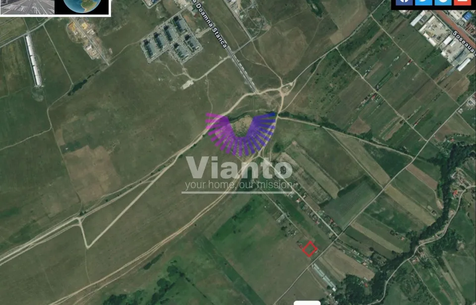 Außenbereichsfläche 1500 m² Șelimbăr – neben der Troita