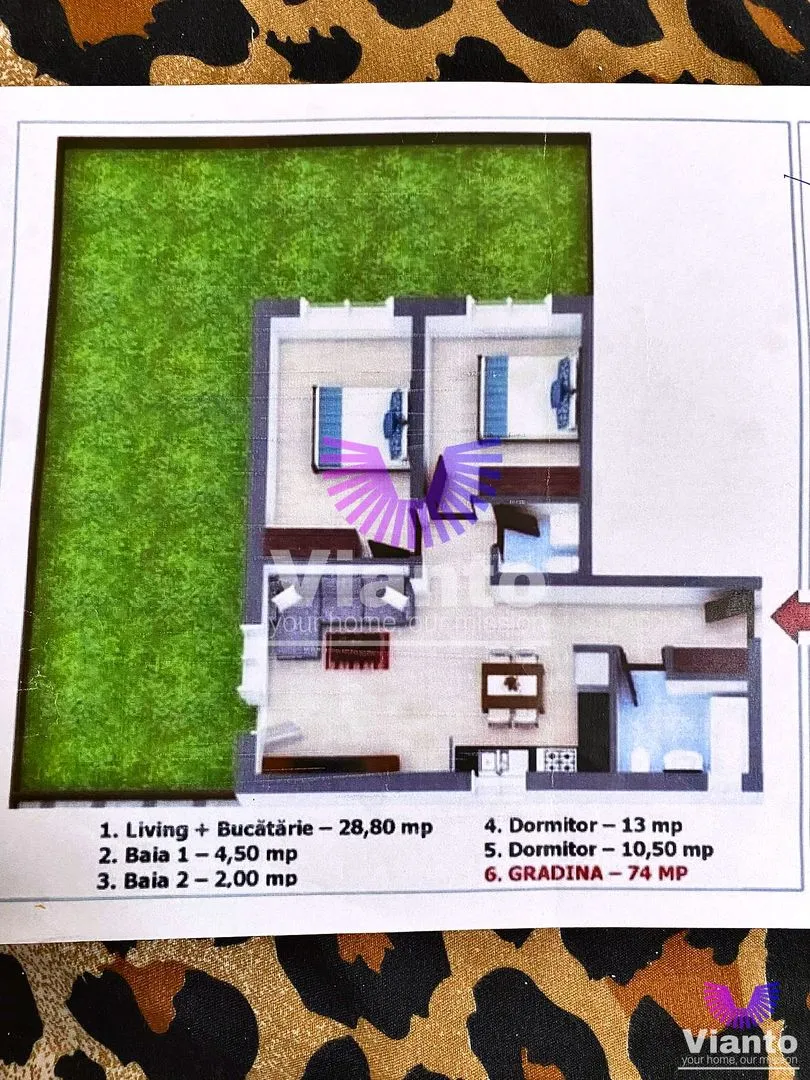 3-Zimmer-Wohnung und eigener Hof | Privater Parkplatz | Șelimbăr