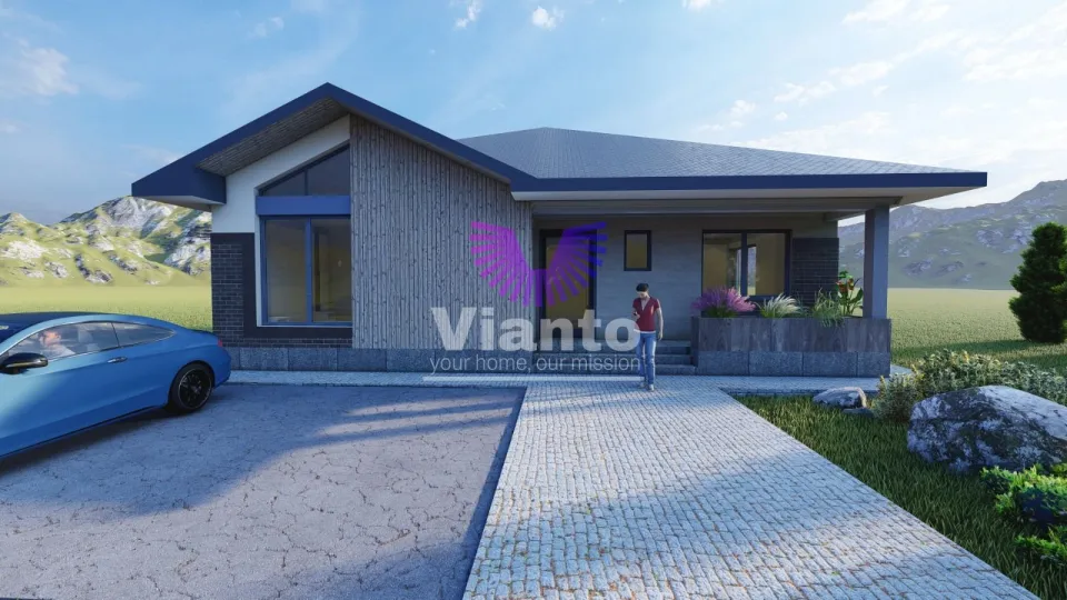 Premium-Einfamilienhaus mit 4 Zimmern - 120 m² und Grundstück 500 m² in Sura Mica