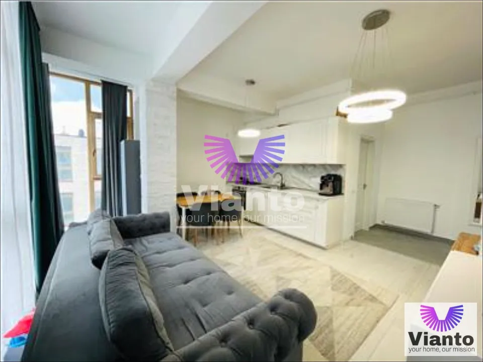 2-Zimmer-Wohnung 58 m² möbliert und ausgestattet Parkplatz Șelimbăr