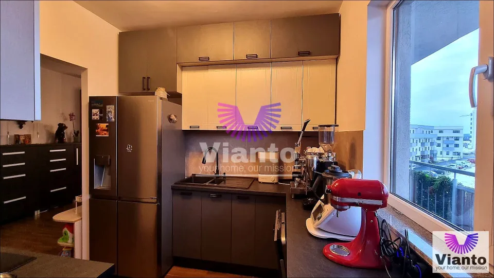 Premium 3-Zimmer-Wohnung 93 m² | Rahovei-Zone | Terrasse + 2 Balkone
