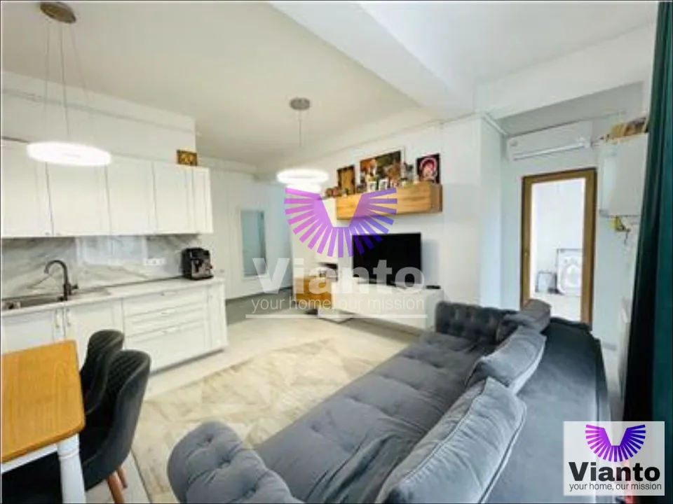2-Zimmer-Wohnung 58 m² möbliert und ausgestattet Parkplatz Șelimbăr