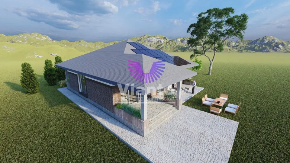 Premium-Einfamilienhaus mit 4 Zimmern - 120 m² und Grundstück 500 m² in Sura Mica
