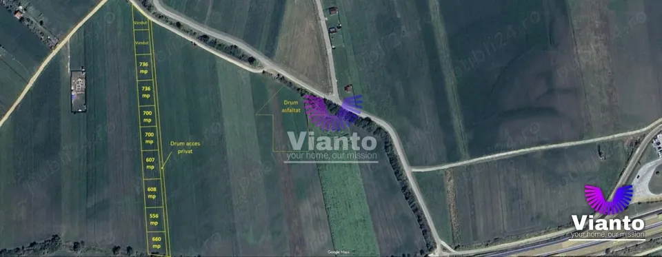 Land Plots | 556 sqm - 736 sqm | Cristian