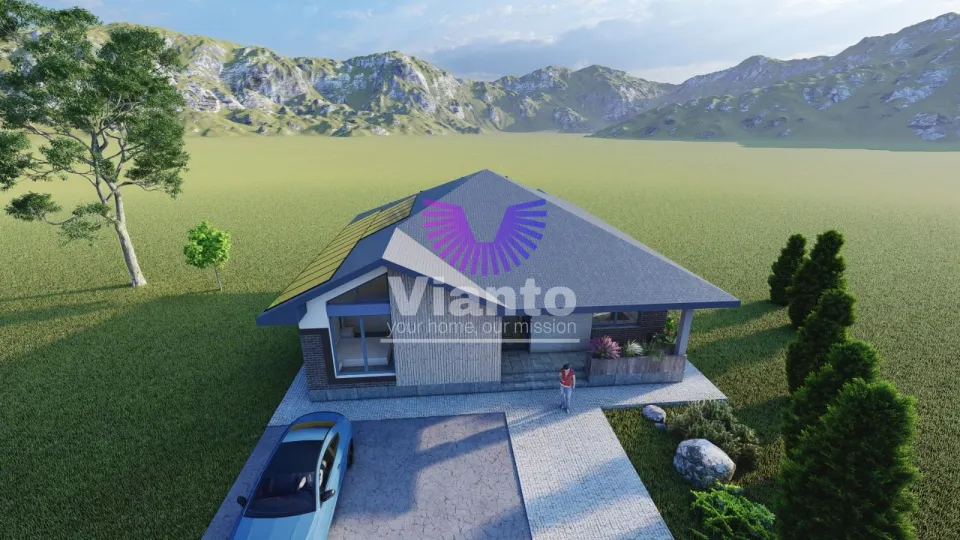 Premium-Einfamilienhaus mit 4 Zimmern - 120 m² und Grundstück 500 m² in Sura Mica