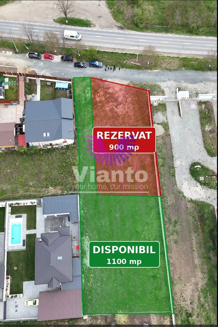 Comision 0% teren intravilan premium 1100 mp la drum județean | Daia Nouă