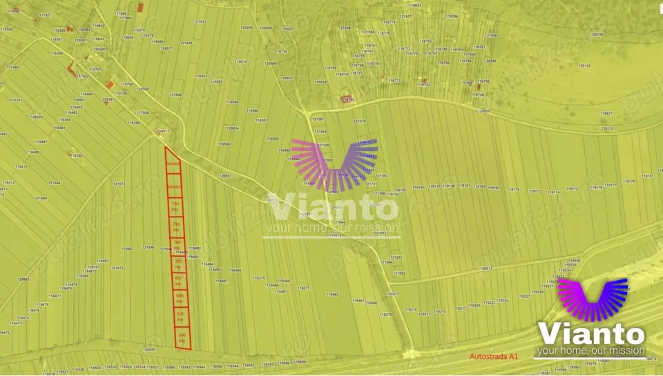 Land Plots | 556 sqm - 736 sqm | Cristian
