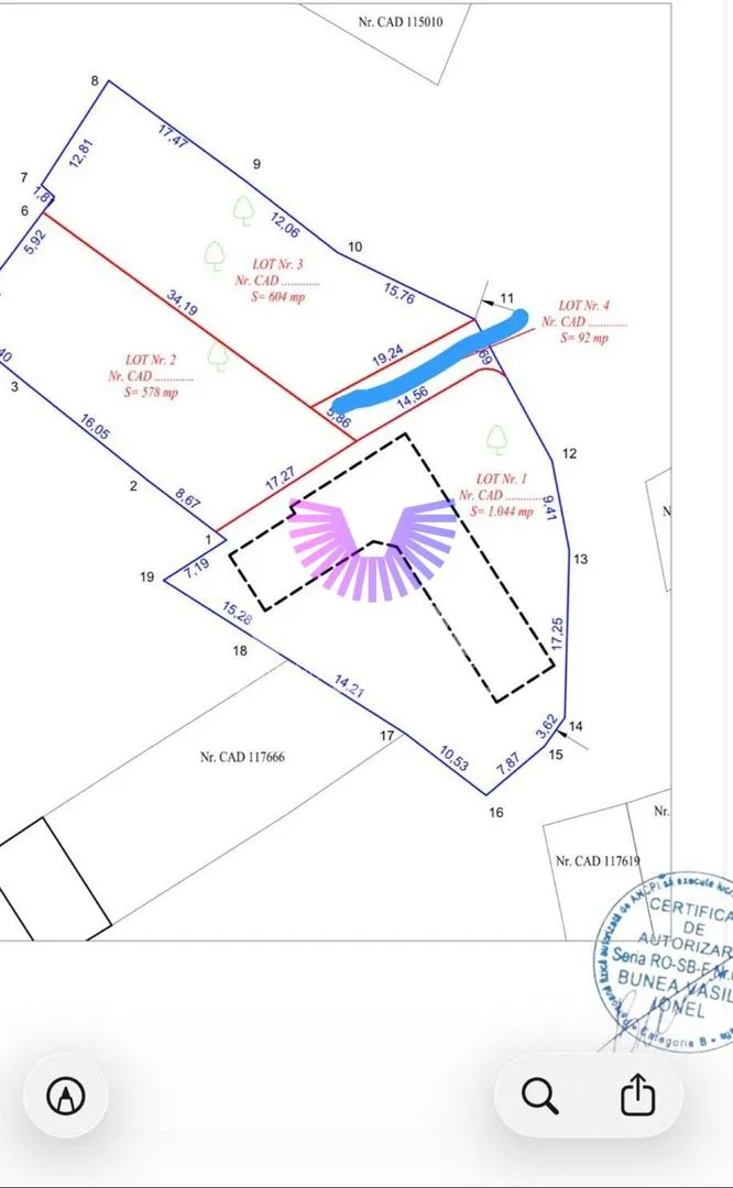 Opportunity Building plot with Utilities 600sqm-Mohu-Șelimbăr