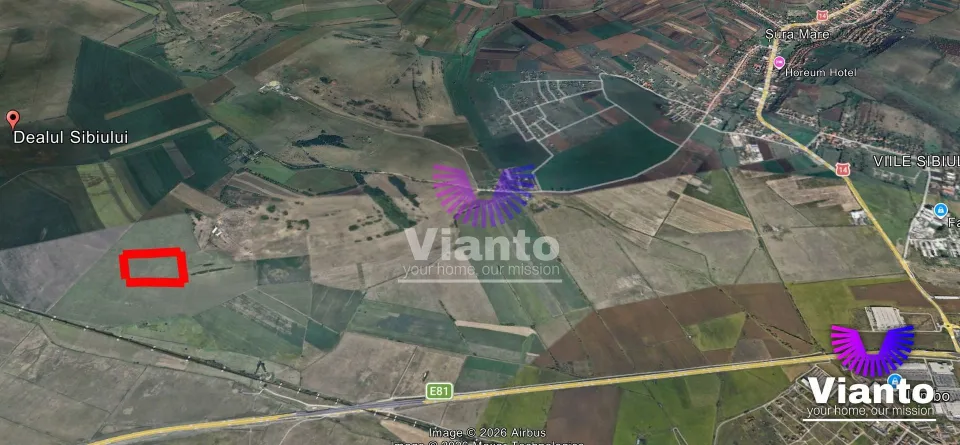 Landwirtschaftliche Außenbereichsfläche Sura Mare - 5000 m²